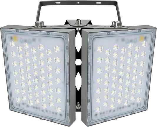 STASUN LED Flood Light Outdoor, 200W 18000lm Outdoor Lighting, 5000K Daylight White, Adjustable Heads, IP66 Waterproof Outside Security Floodlights for Yard, Court, Stadium, Parking Lot