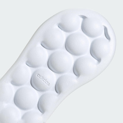 adidas Unisex Baby Advantage Shoes Kids, Cloud White/Cloud White/Green, 5.5 UK Child