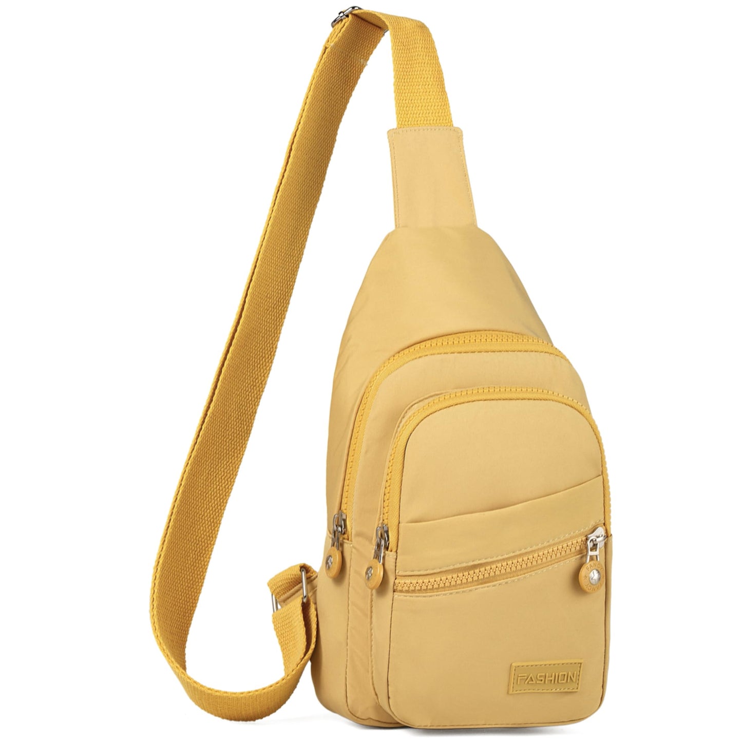 Small Sling Backpack Crossbody Sling Bag for Women, Chest Bag Daypack Fanny Pack Cross Body Bag for Outdoors Hiking Traveling - Black