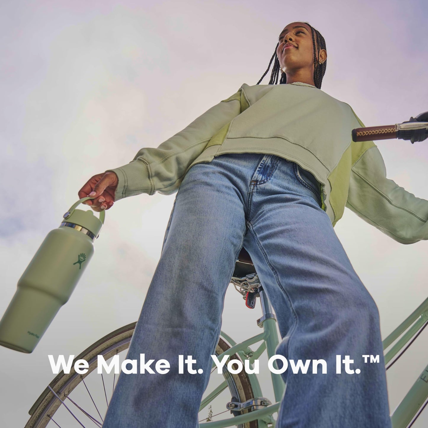 Hydro Flask 32 Oz Wide Flex Straw Travel Bottle Black