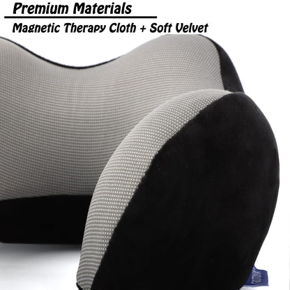 Travel Pillow,Travel Neck Pillows for Sleeping,100% Pure Memory Foam Soft Comfort & Support Pillow for Airplane/Car/Office&Home Rest Use-Pink