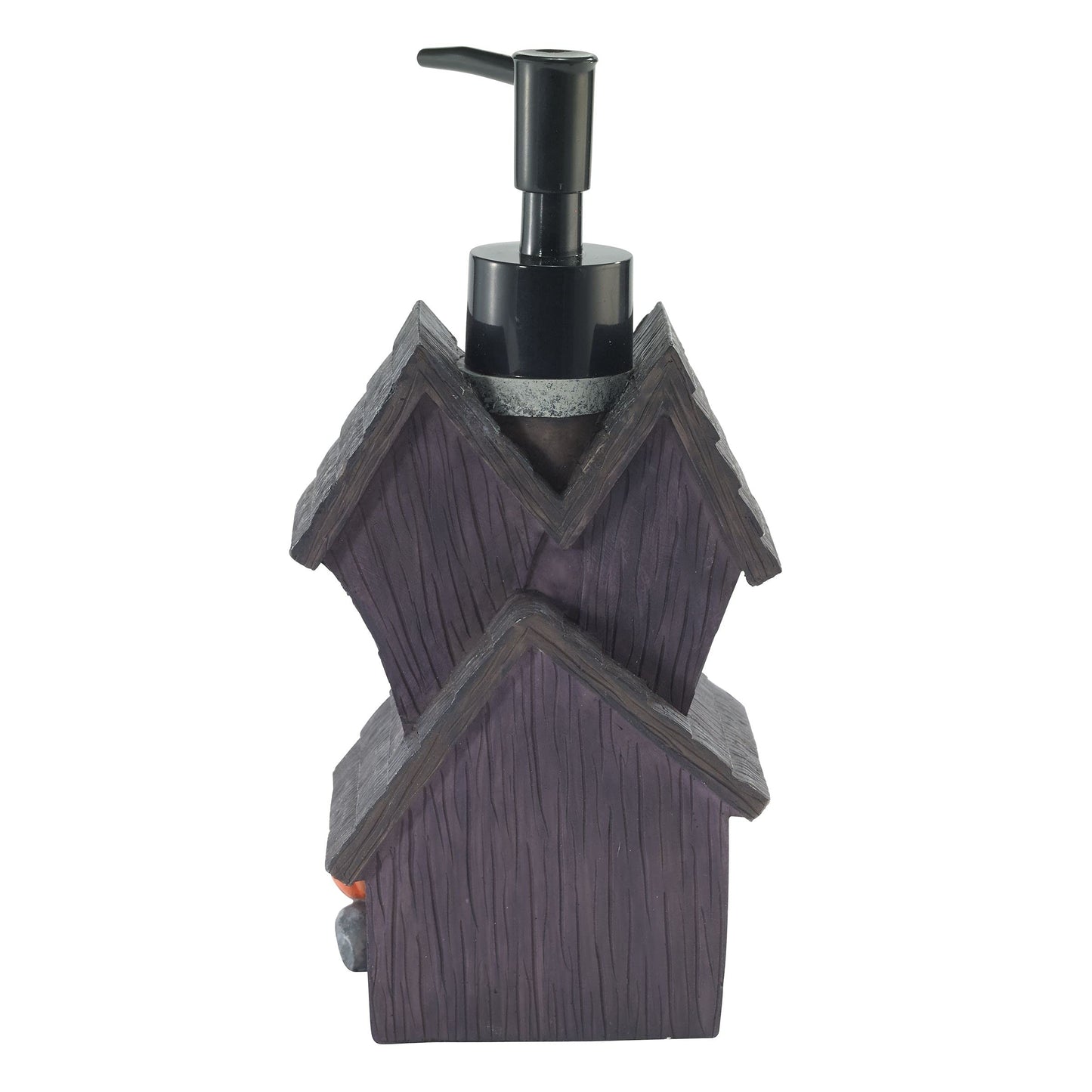 Avanti Linens - Soap Dispener/Lotion Pump, Guest Bathroom Essentials, Spooky House Inspired Bath Decor (Halloween Collection)