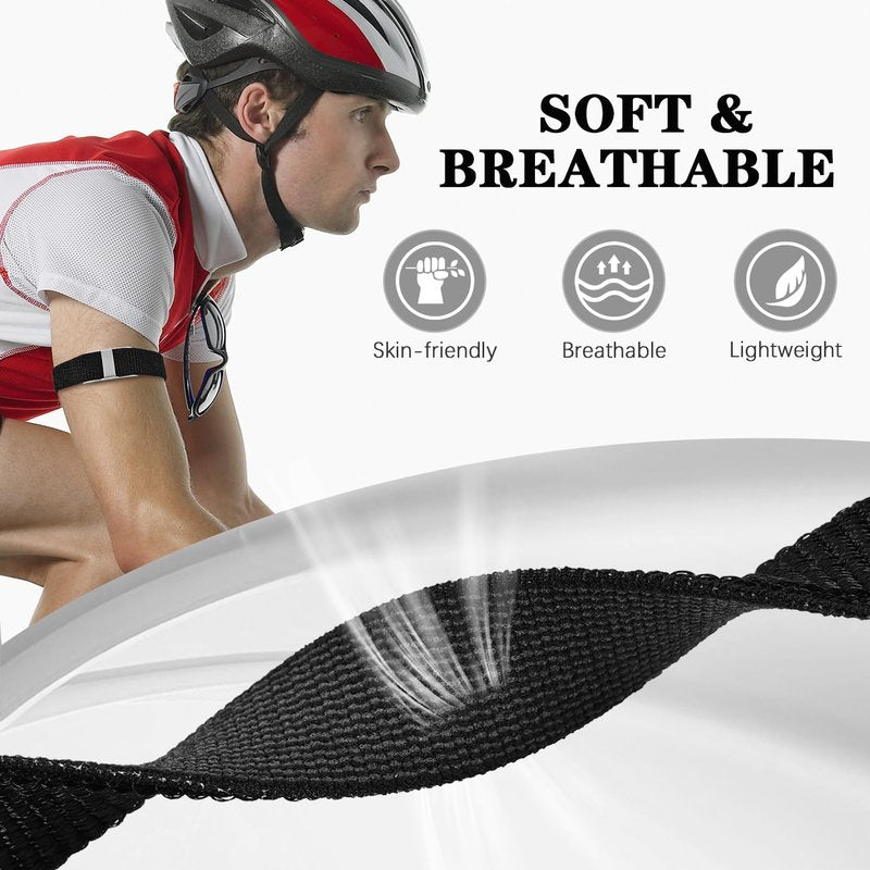 Oanux Nylon Loop Ankle/Arm/Wrist Band Compatible with Hume Band Replacement, Hook and Loop Breathable Soft Bicep Strap for Hume Band