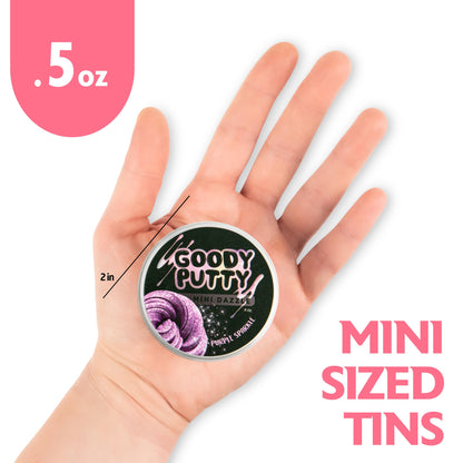 Dazzle Putty Toy Goody Putty Mini Tins 8 Pack