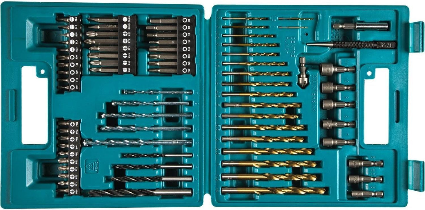 Makita B-49373 75 Piece Drill Bit and Screw Bit Set