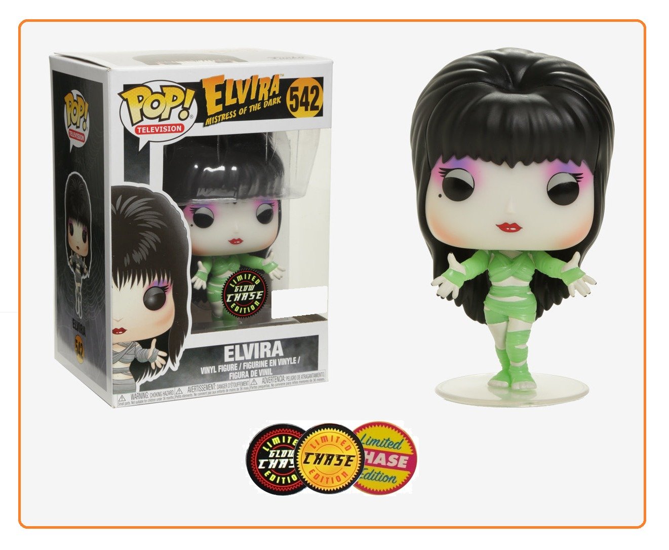 POP! Funko Television Elvira Mistress of The Dark #542 (Mummy)