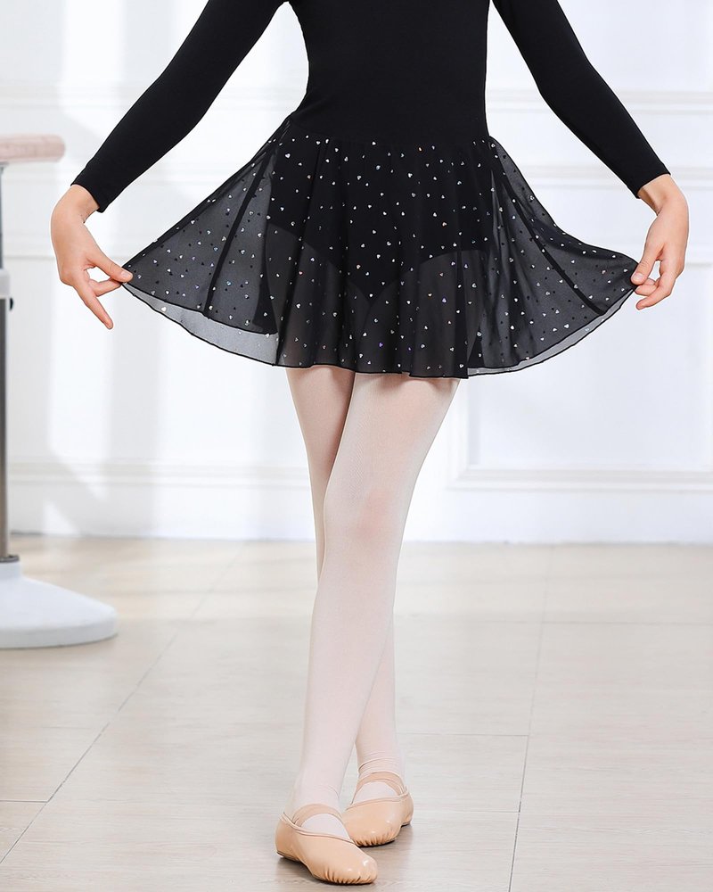 Stelle Girls' Ultra Soft Pro Dance Tight/Ballet Footed Tight(Toddler/Little Kid/Big Kid),BP+WT+TN,XS