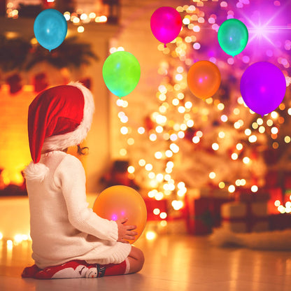 100 Pcs UV Neon Balloons ,Neon Glow Party Balloons UV Black Light Balloons Glow in the dark for Birthday Decorations Wedding Glow Party Supplies Blacklight Reactive Fluorescent Balloons