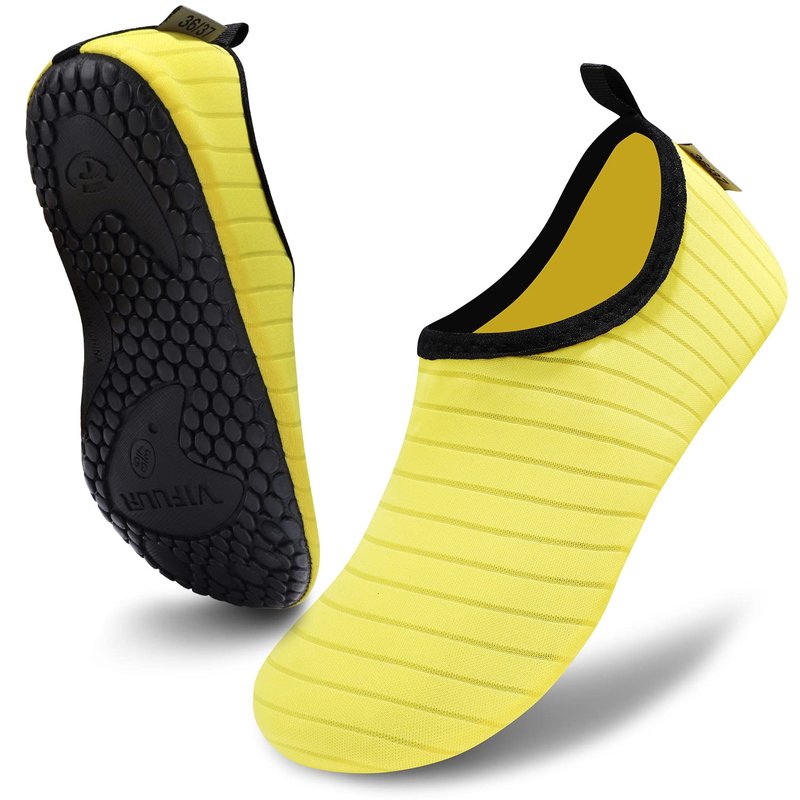 VIFUUR Water Sports Unisex Shoes Yellow - 5.5-6.5 W US/ 4.5-5.5 M US (36-37)