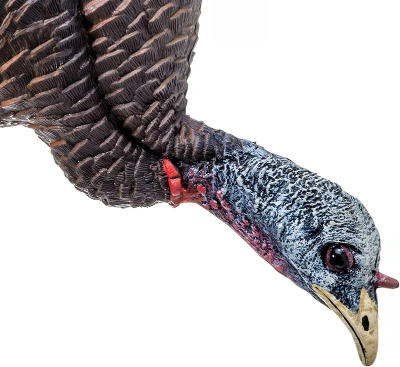Ultra Realistic Turkey Decoy - Lightweight Plastic Thunder Chicken for Outdoor Hunting | Lifelike Feeding Hen