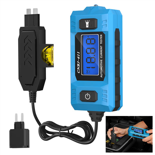 Automotive Circuit Fault Probe Tester, 48V 20A Portable High-Precision Car Circuit Probe Tester Current Fault Probe for Blade Fuses, Fuse Fault Diagnosis for Cars, Trucks, SUVs