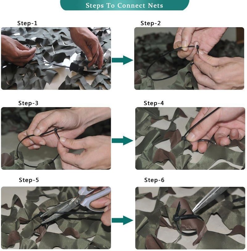 Camo Netting Roll for Hunting | Military-Grade Sunshade Material - Versatile Outdoor Cover