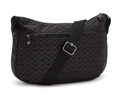 Kipling IZELLAH Medium crossbody, Signature Emb (Black)