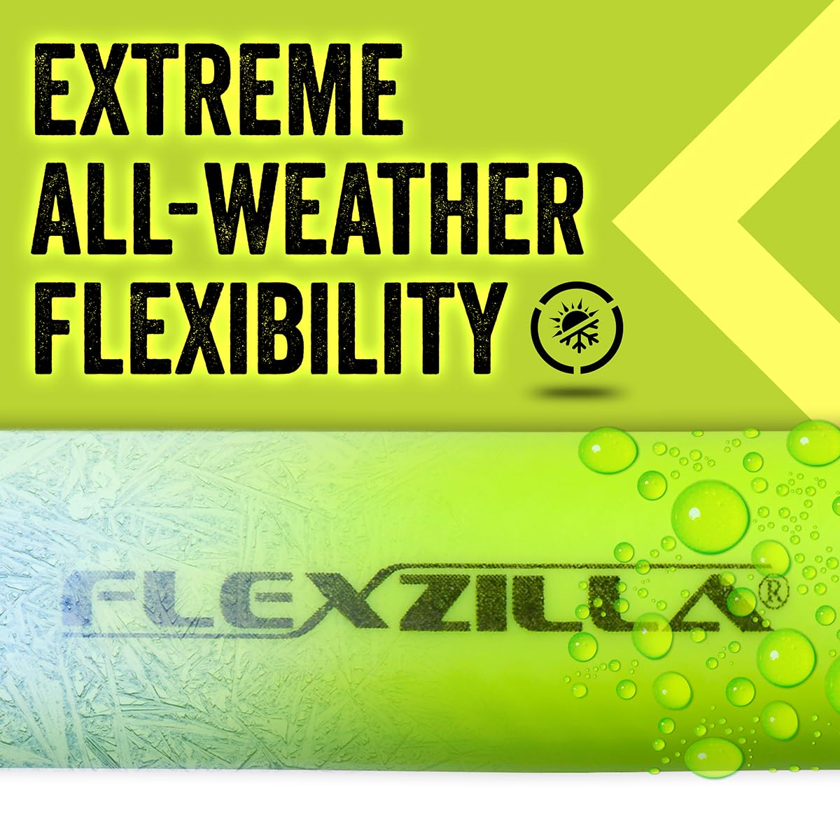 Flexzilla Garden Hose 5/8 in. x 100 ft., Lightweight All-Weather Water Hose, Durable and Flexible, Leak-Free Connections