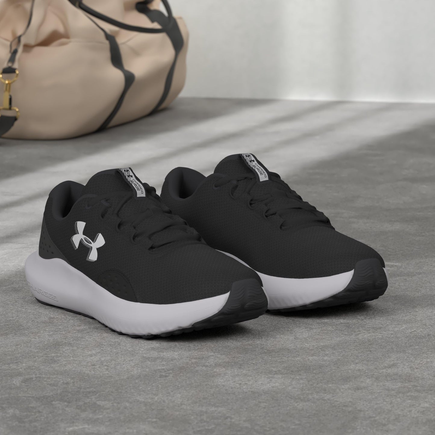 Under Armour Men's UA Charged Surge 4, Ultra-Responsive Men's Running Shoes, Lightweight and Breathable Running Trainers, Men's Trainers with Charged Cushioning