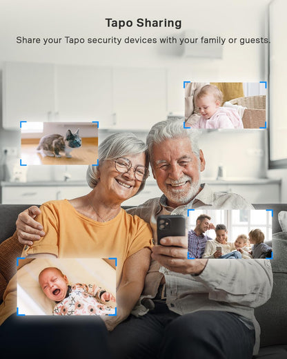 Tapo TC70 Pan/Tilt Indoor Camera House Security Camera, Dog Camera, No Monthly Fee, AI Detection, WiFi Camera, Baby Camera Monitor, 1080p Full HD, 360° View, Night Vision, Works with Alexa & Google