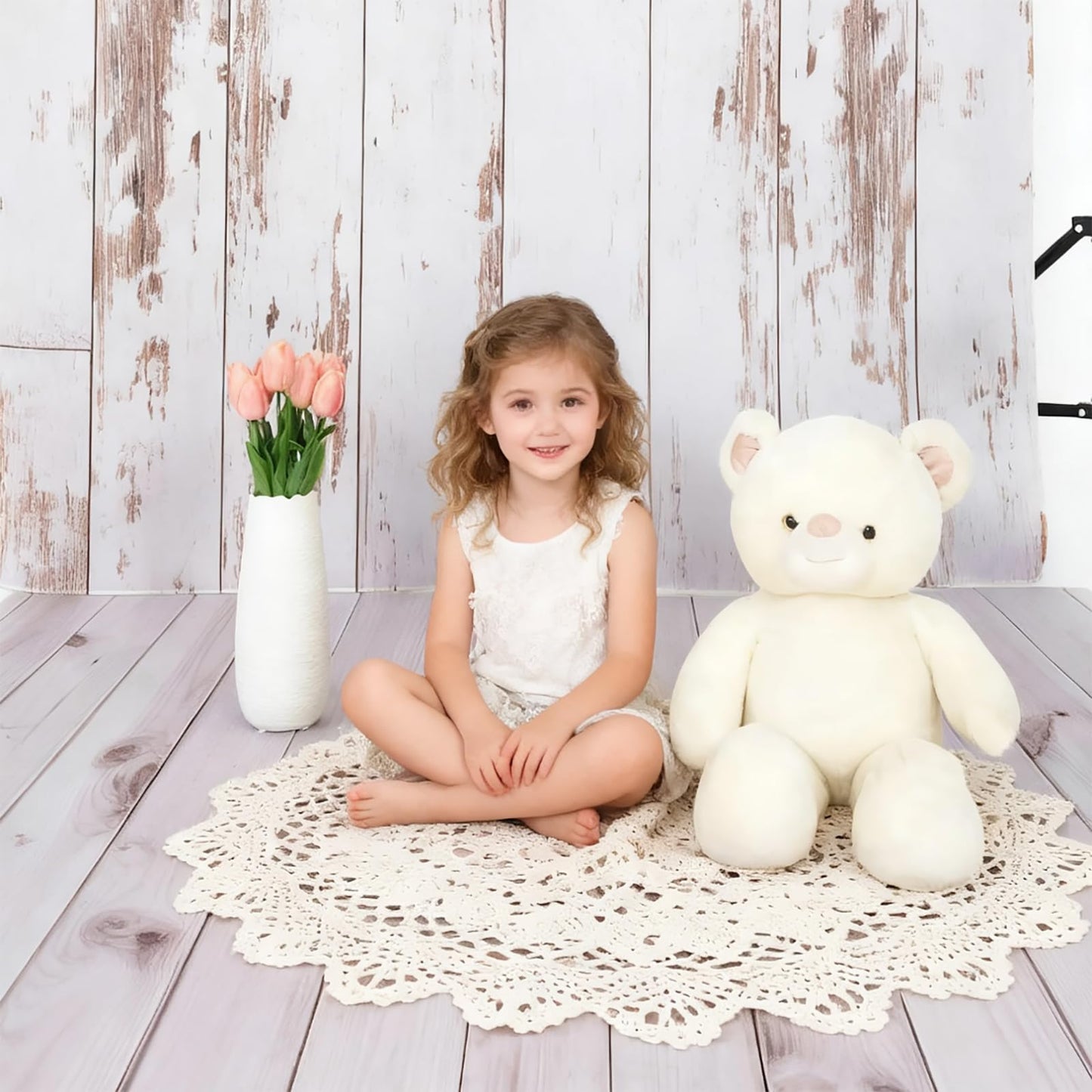 Kate Wood Texture Floor Mat Backdrop Photography Flooring Mats Rubber Floor Mat for Professional Photographers Studio Props 5x4ft