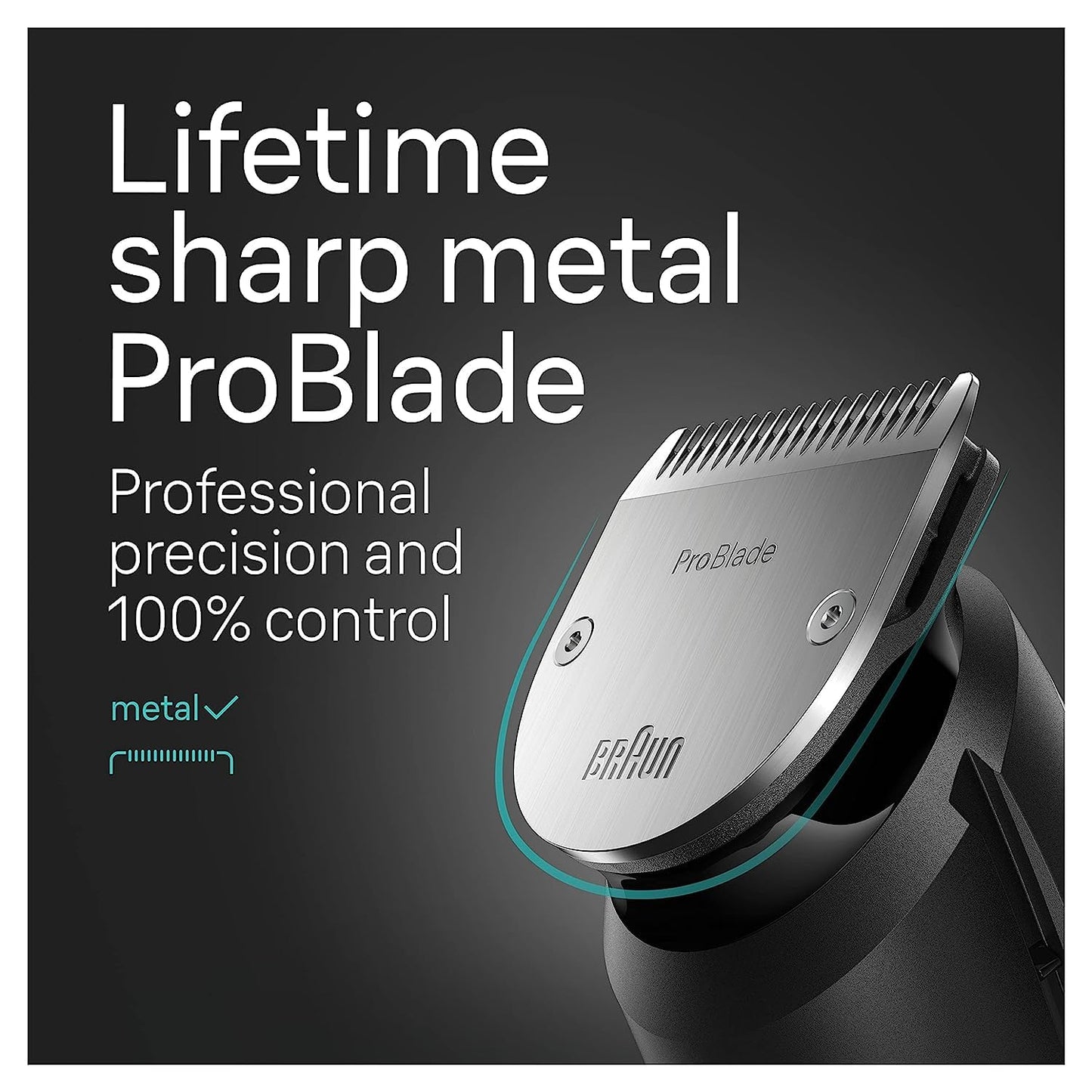 Braun All-in-One Men's Shaving Kit Series 9 9440, 13-in-1 Beard, Face, Nose, Ear Trimmer, Hair Clippers, Body Groomer and Manscaping