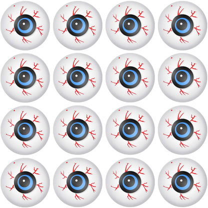 Boao 20 Pieces Halloween Eyeballs Plastic Scary Eyeballs Halloween Skeleton Eyeballs Horror Props for Halloween Party Decorations