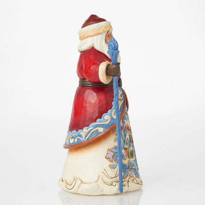 Enesco Jim Shore Jim Shore Heartwood Creek Norwegian Santa 4053705 Figurine, Multicoloured