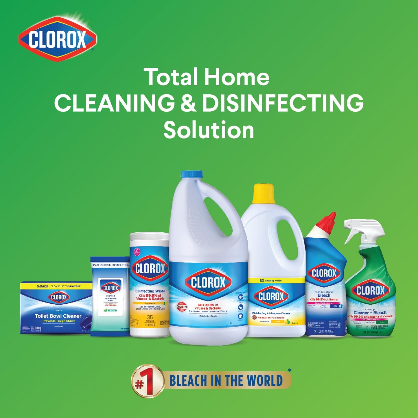Clorox Disinfecting Wipes, Fresh Scent, 75 Count Canister