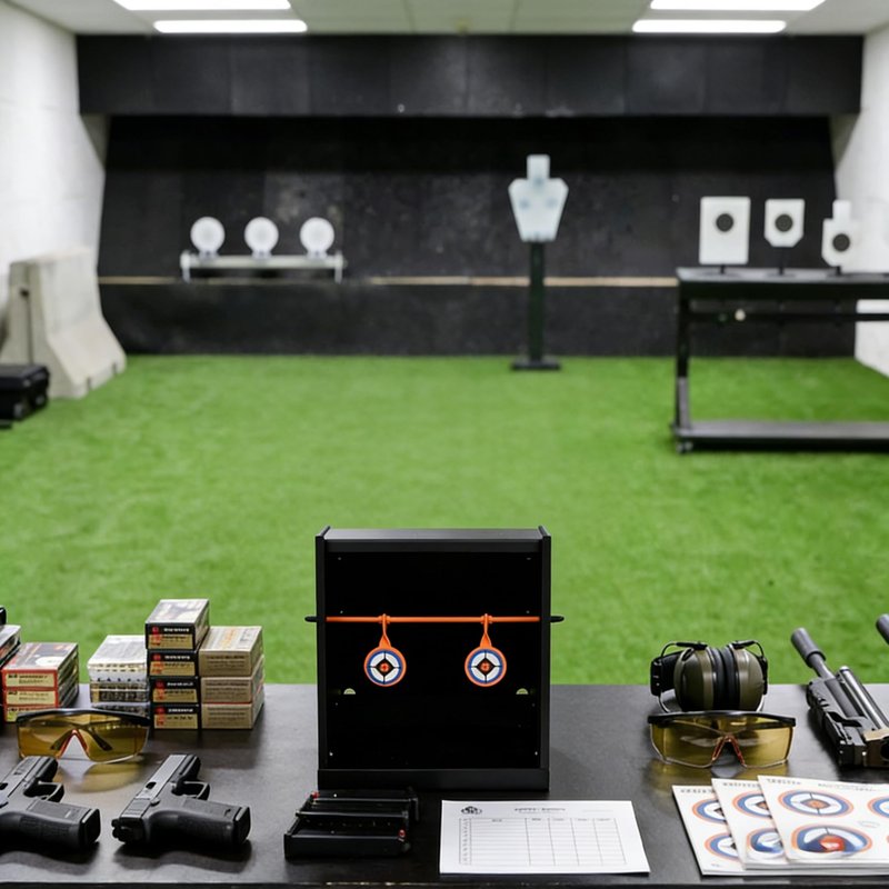 Nova Shock BB Trap Target for Airgun, BB Trap Target with 10pcs Paper Targets and 2 Spinner Targets