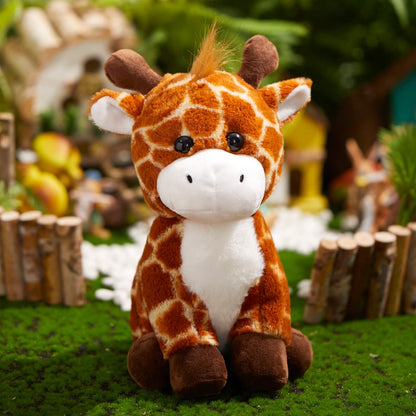 Glow Guards 12''Light up Giraffe Stuffed Animals,Soft Giraffe Plush Toy with LED Night Lights,Wildlife Stuffed Animal Glow in Dark,Birthday Christmas Hoilday Gift for Toddler Kids