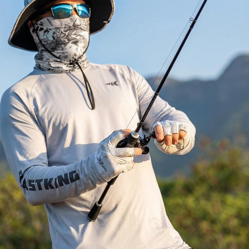 KastKing Sol Armis Sun Gloves UPF50+ Fishing Gloves UV Protection, Sun Protection for Outdoor, Kayaking, Rowing