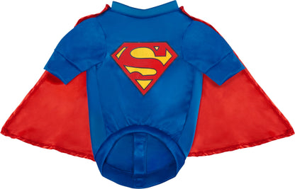 DC Comics Superheroes: Superman Pet Costume for For Dogs or Cats by Rubies, Small