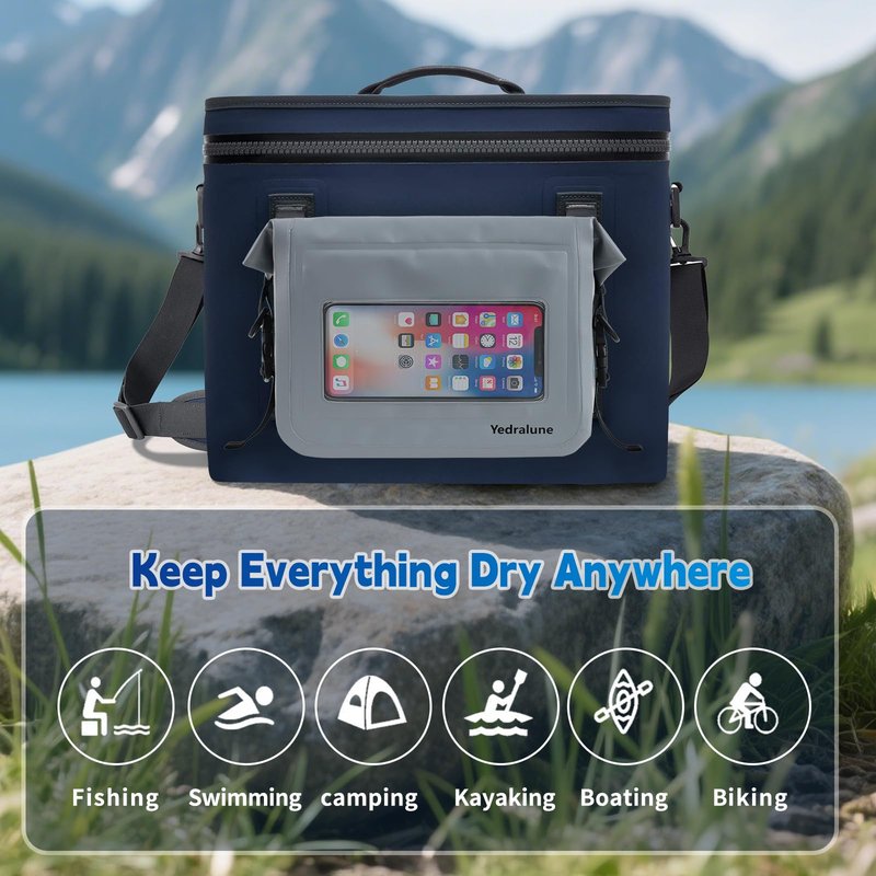 Yedralune Waterproof MOLLE Dry Bag, Compatible with YETI Hopper Flip, Tactical Backpack, Soft Cooler, for Dry Bag Sidekick
