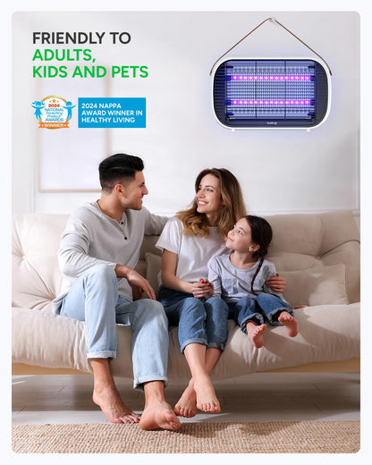 Buzbug LED Bug Zapper Indoor, 10 Years Lifespan Lamp Sustainable Less Power, Durable High-Voltage Electric Mosquito Zapper, Fly Trap Mosquito Trap, Fly Killer Fly Zapper -MA015B