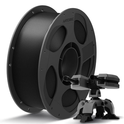 ANYCUBIC PLA+ 3D Printer Filament 1.75mm, High Toughness 3D Printing Filament, Dimensional Accuracy +/- 0.02mm, Print with Most FDM 3D Printers, Intelligent Identification，1KG Spool, Black