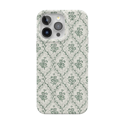 Casely iPhone 15 Pro Max Case | Nantucket Cottage | Blue Hydrangea | Compatible with MagSafe | Classic Ultra Slim Design