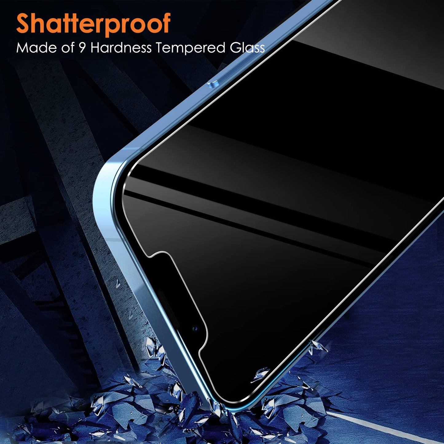 [2 Pack] Privacy Screen Protector for iPhone 11/XR, YMHML Tempered Glass Anti-Spy Bubble Free Case Friendly Easy Installation Film for iPhone 11/XR 6.1 Inch