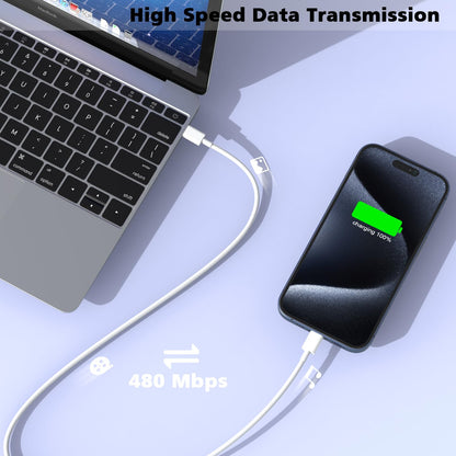 Fast Charger iPhone,i Phone Charge Cable,3Pack iPhone Charger Fast Charging 6Foot Phone Charging USB C Charge Adapter 6FT Type C to Lightning Cable for iPhone 14 Pro Max/14 Plus/13/12 Mini/11/10/XS/SE