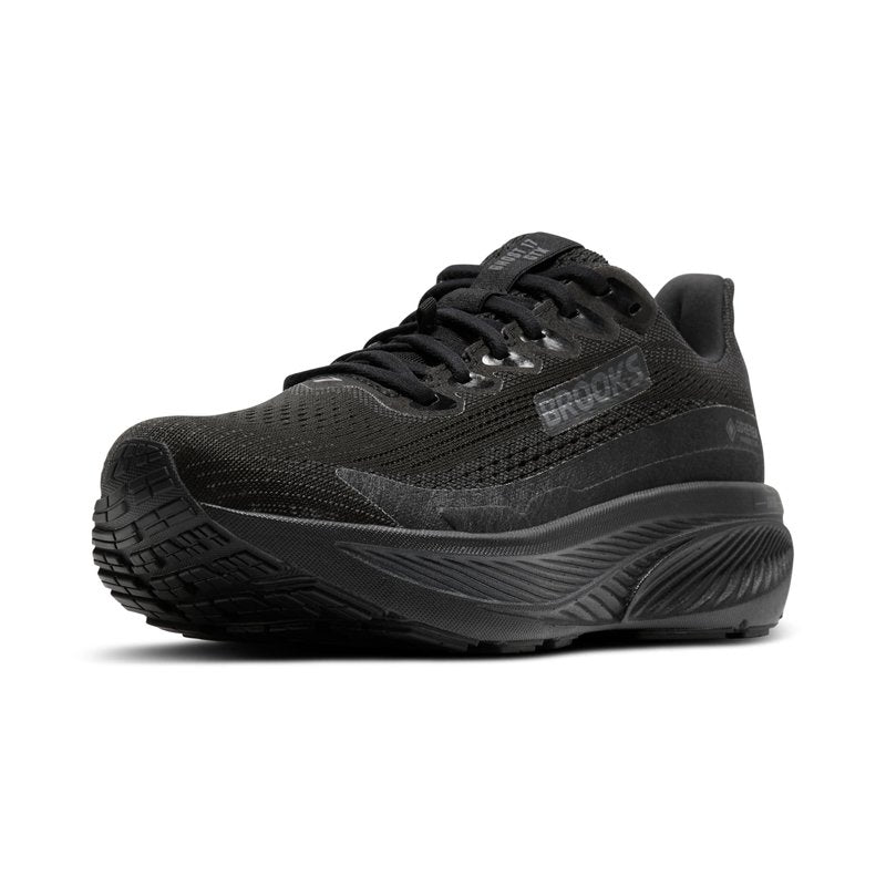 Brooks Men’s Ghost 17 GTX Waterproof Supportive Running & Walking Shoe - Black/Black/Ebony - 10.5 Medium