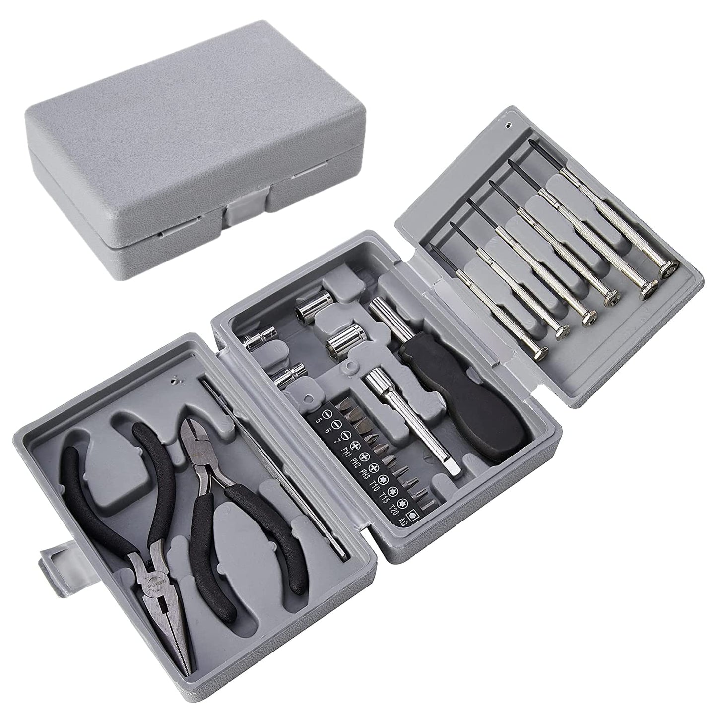 Duratool BPSTL10406-D00197 D00197 25PC Mini Tool Kit Set
