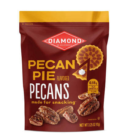 Diamond of California Pecan Pie Pecan Nuts, 3.25 oz.
