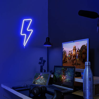 Lumoonosity Planet Neon Sign - USB Powered Saturn LED Light with On/Off Switch, Planet Led Sign for Wall Decor - Aesthetic Hanging Saturn Neon Light for Bedroom, Gaming Room