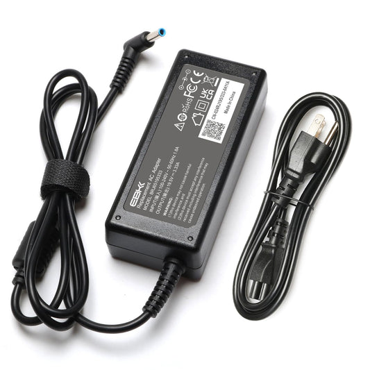 65W Laptop Charger for HP EliteBook Charger 840 850 845 830 820 G8/G7/G6/G5/G4/G3,(Blue Tip) ProBook 640 650 450 430 440 446 455 470 745 735 725 755 with Power Cord