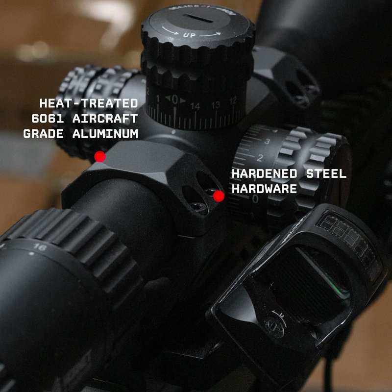 Monstrum Sidewinder Series Scope Mount with 45 Degree Canted Red Dot Sight Base | 30 mm Diameter | Picatinny
