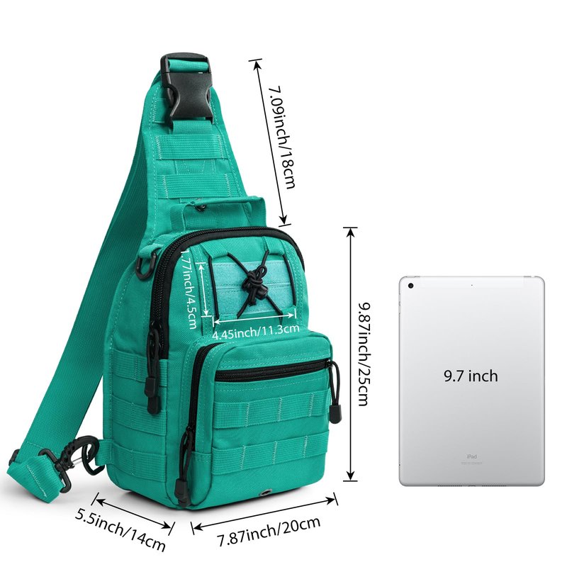 G4Free Outdoor Tactical Bag Backpack, Military Sport Bag Pack Sling Shoulder Backpack Tactical Pack for Every Day Carry