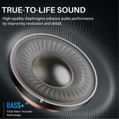 TOZO A1 Wireless Earbuds, Bluetooth 5.3 Earphones, Support APP EQ Setting, 30H Long Playtime, Ear Buds with HiFi Stereo Sound, Light-Weight Wireless Earphones, IPX5 Waterproof