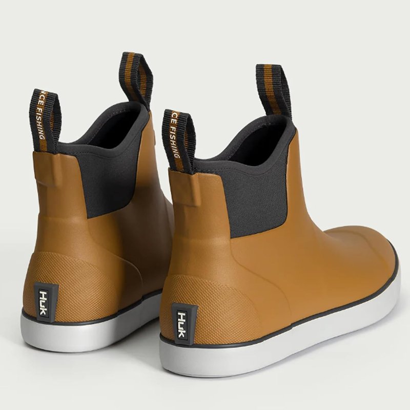 HUK Men's Rogue Wave Fishing Shoes - High-Performance Deck Boots for Comfort & Durability