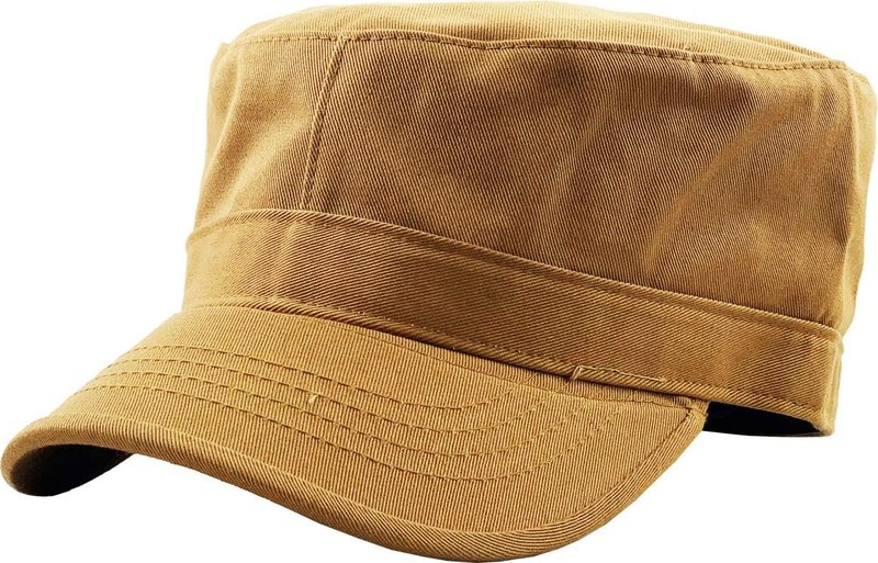 Cadet Army Cap - Everyday Military Style Hat with STASH Pocket | Versatile Unisex Design