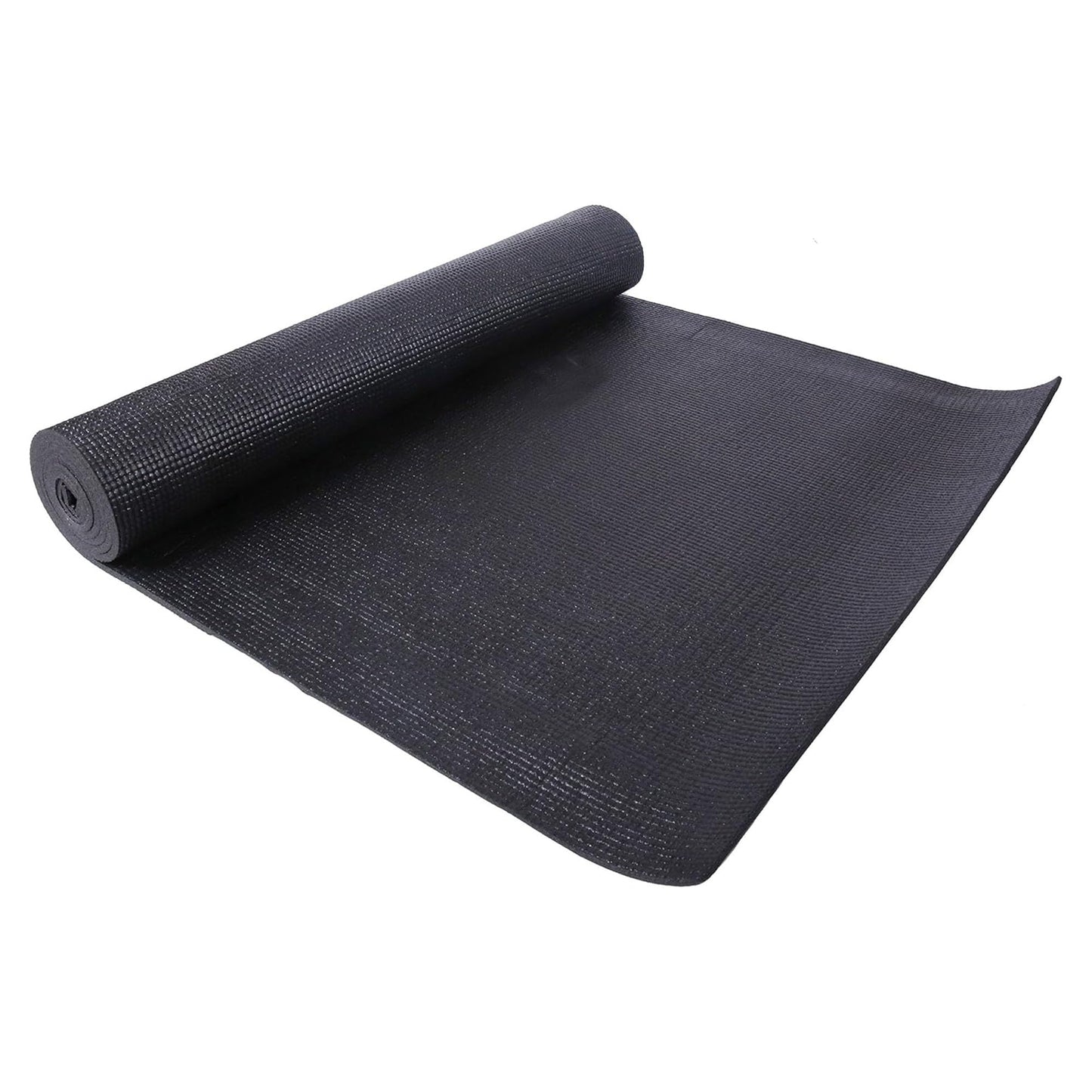 BalanceFrom GoYoga All Purpose High Density Non-Slip Exercise Yoga Mat with Carrying Strap, 1/4"