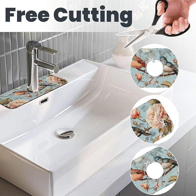 Faucet Draining Mat For Kitchen Sink