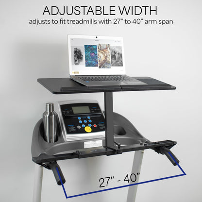 VIVO Universal Laptop Treadmill Desk, Adjustable Ergonomic Notebook Mount Stand for Treadmills Stand-TDML1