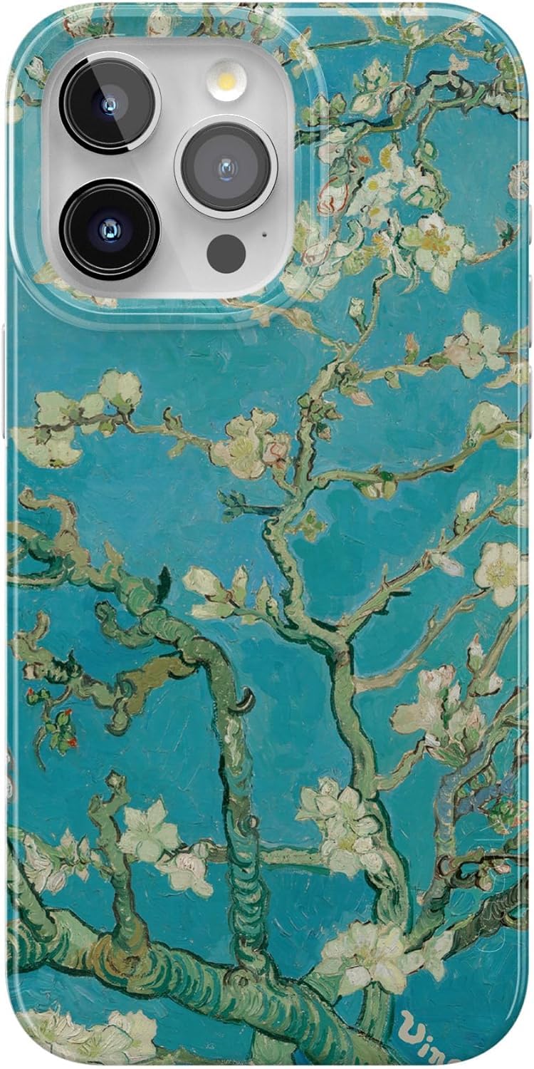Casely iPhone 15 Pro Max Case | Nantucket Cottage | Blue Hydrangea | Compatible with MagSafe | Classic Ultra Slim Design