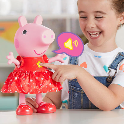 Peppa Pig Peppa’s Muddy Puddles Party Doll, Yellow